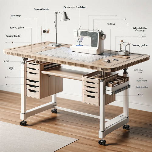 Best sewing machine table parts
